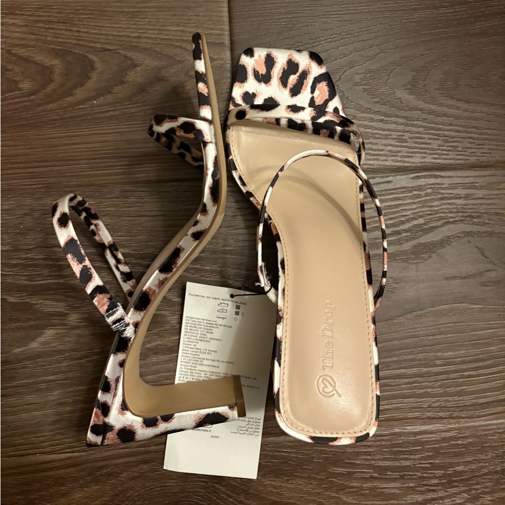 Avery Leopard Print Heels